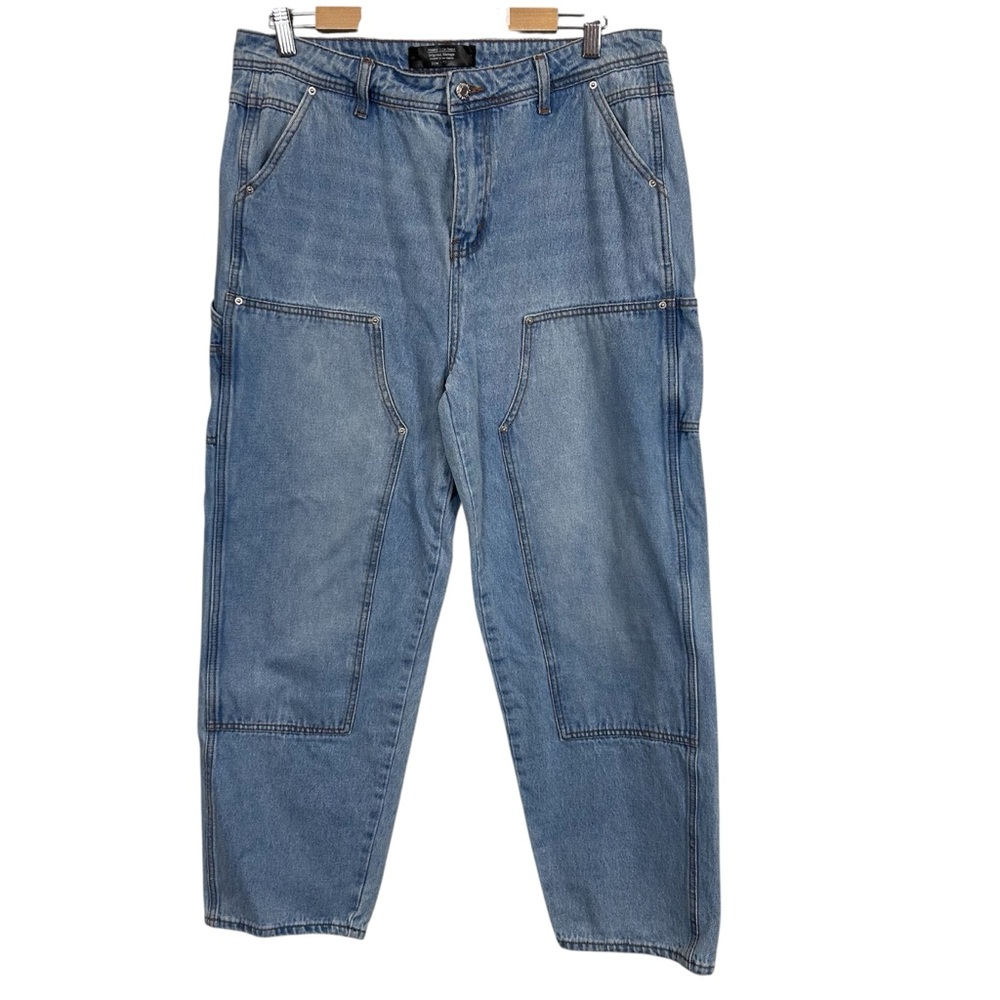 Vintage Monkey Ride Jeans Women’s Size 11 Double Knee Carpenter‎ Streetwear